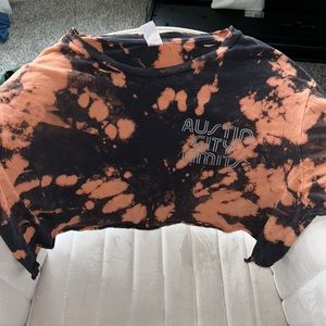 austin city limits cropped tee